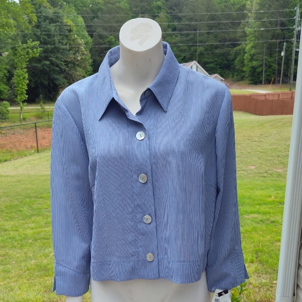 Maggy London Button-Up Jacket